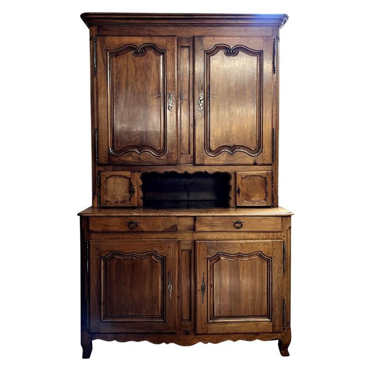 Louis XV Period Solid Walnut Buffet