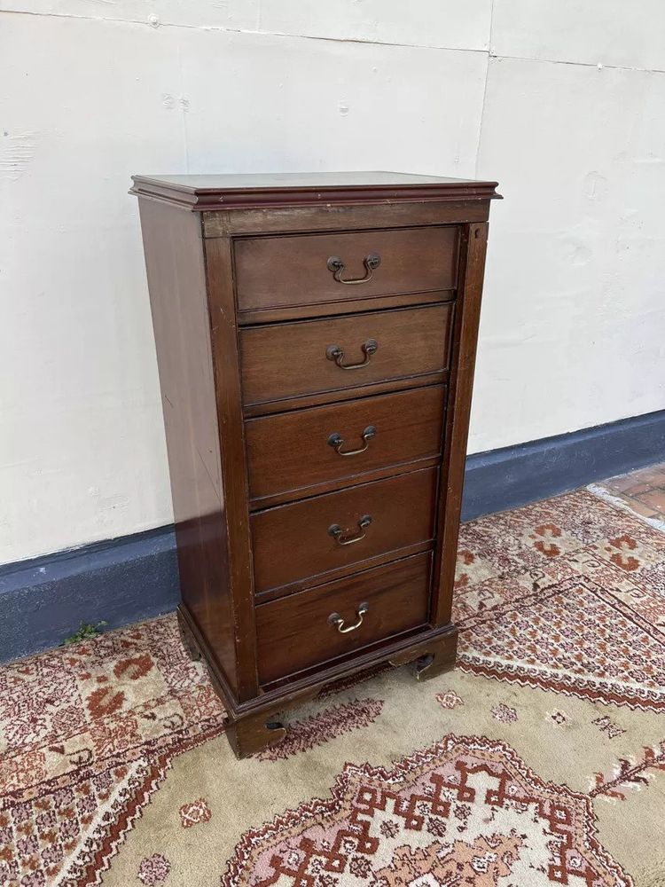 Semainier Secrétaire De Marine con chiusura laterale segreta