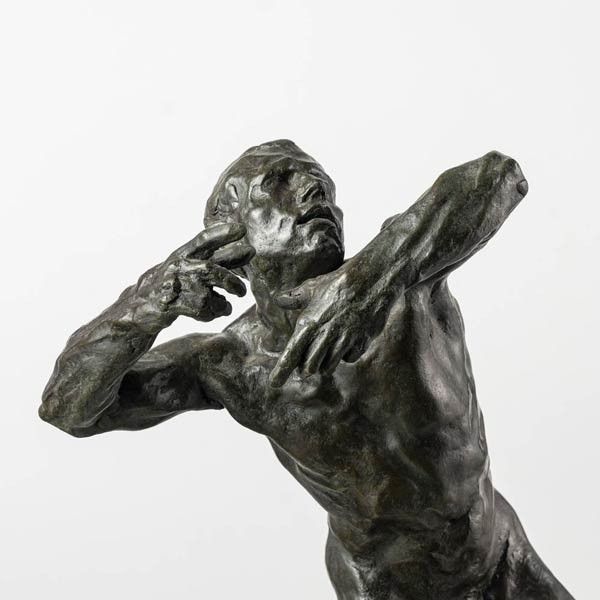 Nudo maschile - Scultura in bronzo - Orphée