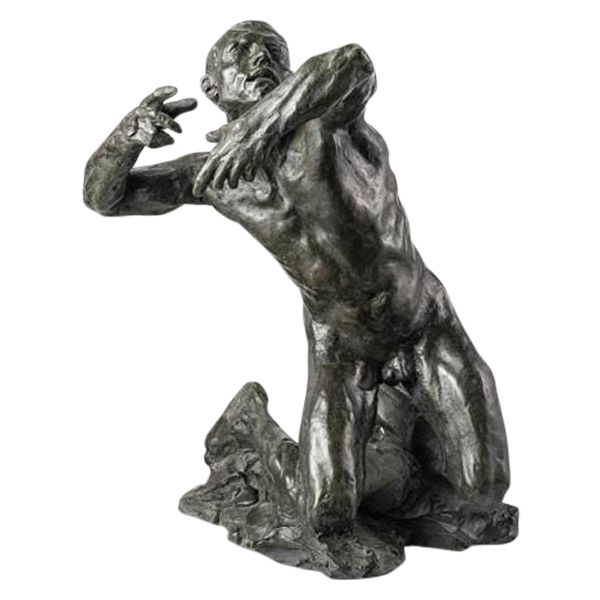 Nudo maschile - Scultura in bronzo - Orphée