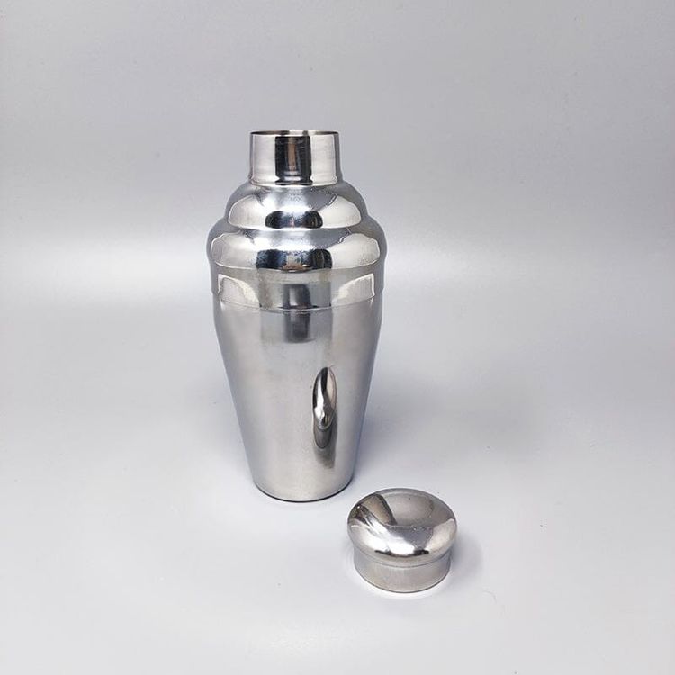 1960s Gorgeous Cocktail Shaker by Mepra. Made in Italy