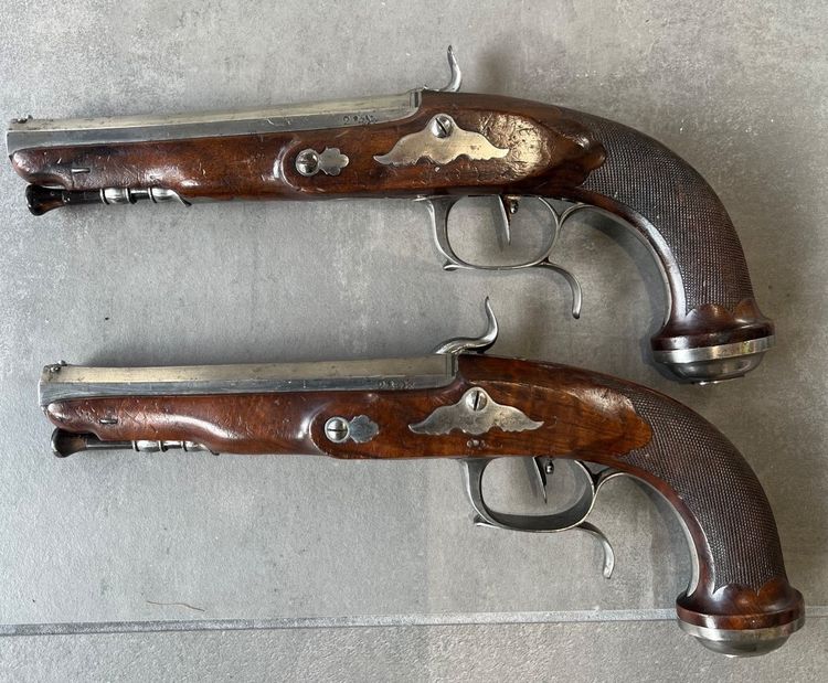 Paire de pistolets de  Duon à Nancy