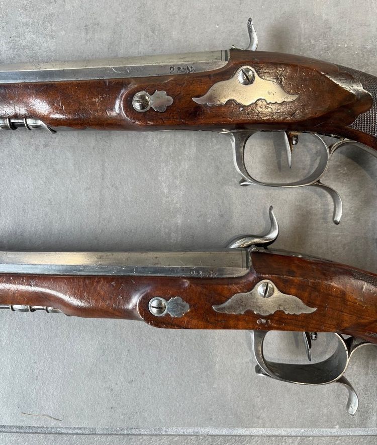 Paire de pistolets de  Duon à Nancy