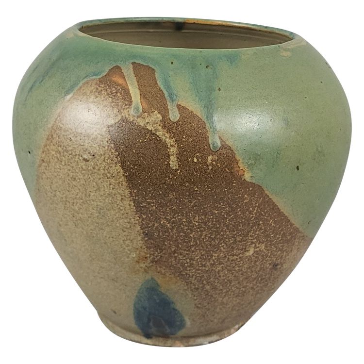 Vaso in gres Lucien Arnaud Puisaye anni '20