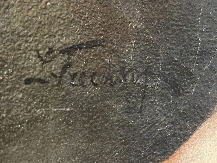 Leonid FRECHKOP (1897–1982), „Akt im Pelzmantel“