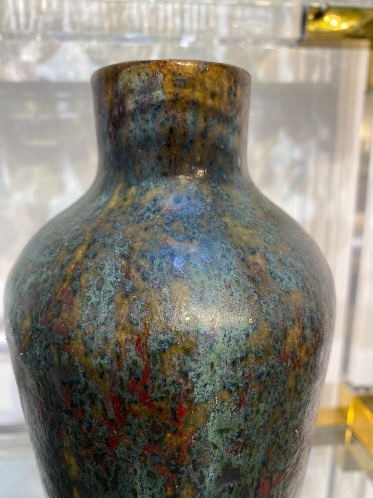 P. A. Dalpayrat, Vase Ovoïde, Art Nouveau Grés Céramique