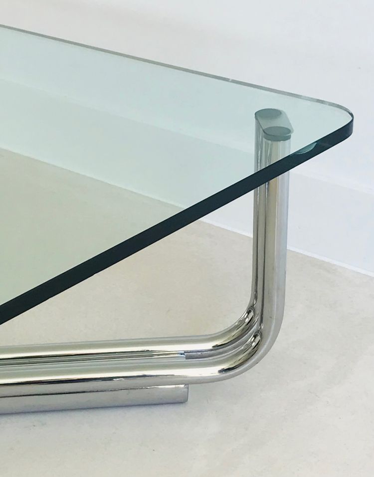 Table basse 784 petit modèle par Gianfranco Frattini pour Cassina, Italie 1968