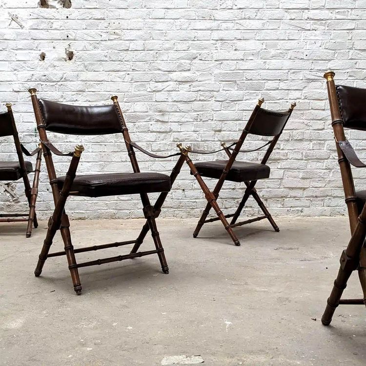 4 Fauteuils De Style Empire