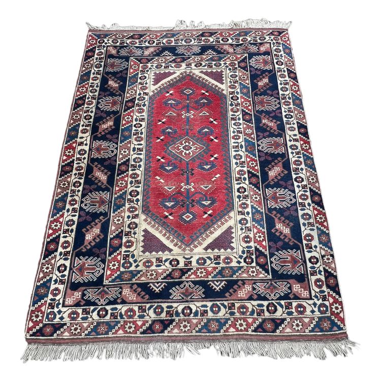 TAPPETO TURCO IN LANA ANNODATA FATTO A MANO 220CM X 162CM