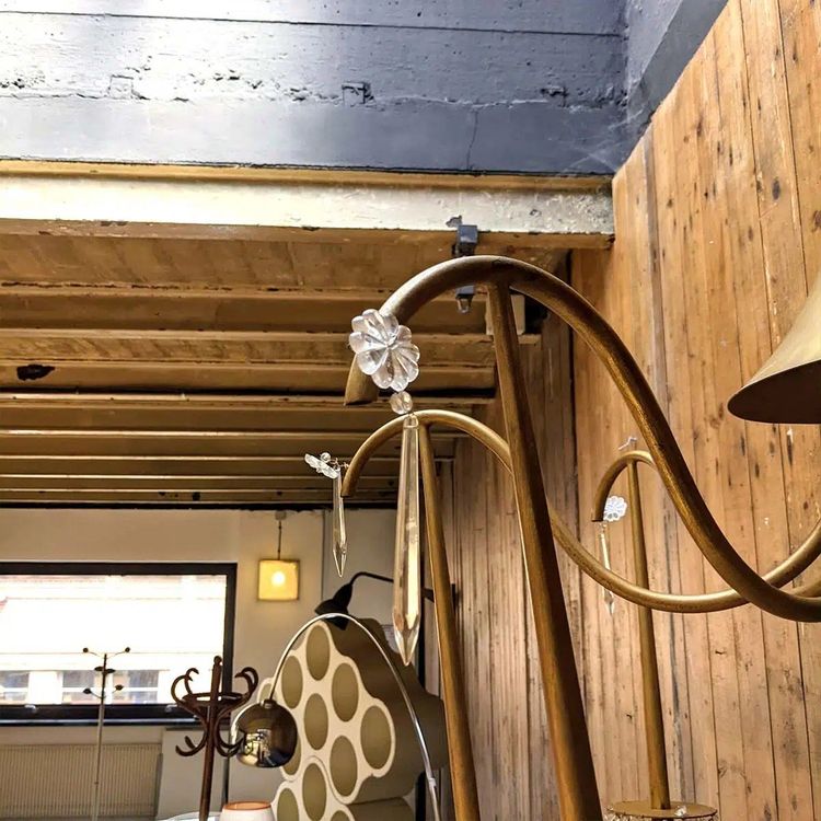 Large Theatrical Wall Lamp