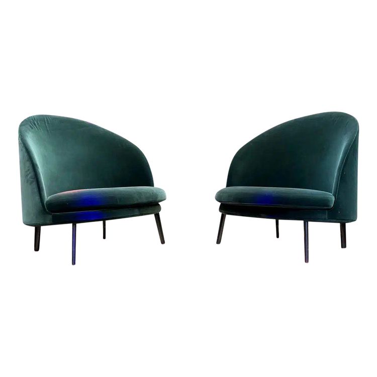 Paire De Fauteuils Arflex Delfino