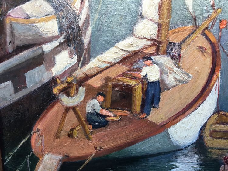 Peinture Saint-Tropez 1932
