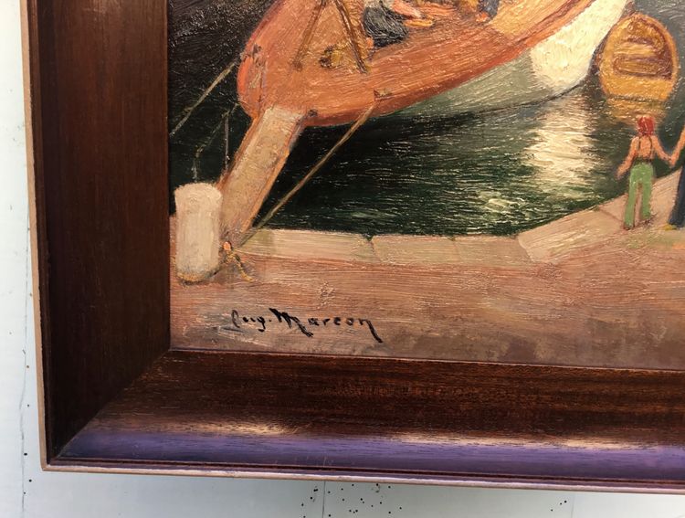 Peinture Saint-Tropez 1932