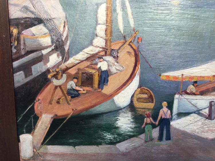 Peinture Saint-Tropez 1932