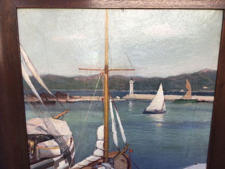 Peinture Saint-Tropez 1932