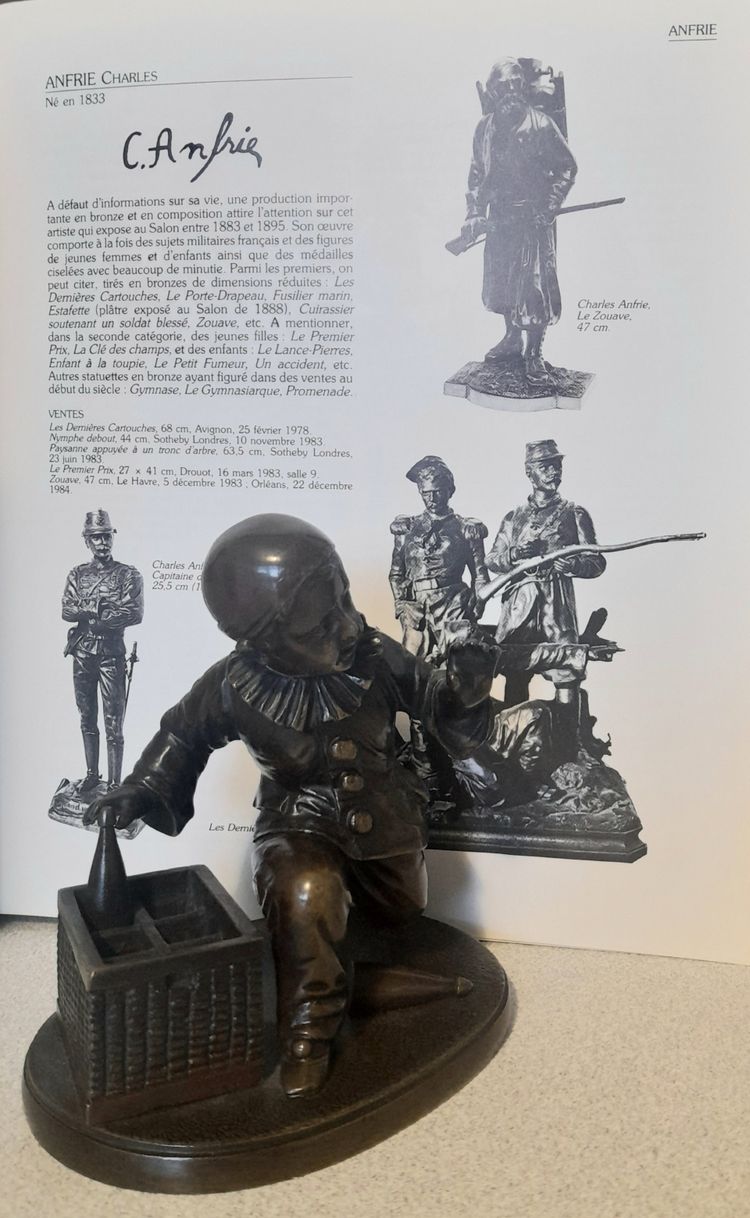 bronzo di Charles Anfrie 