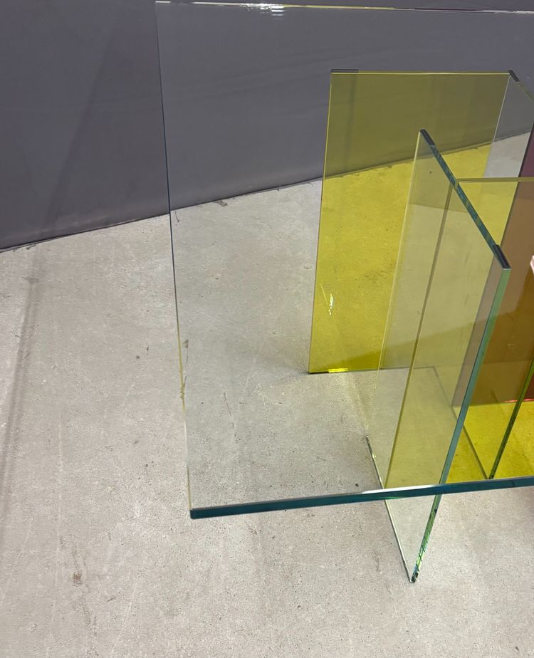 Tavolo da pranzo "Slide" di René Bouchara per Roche Bobois 