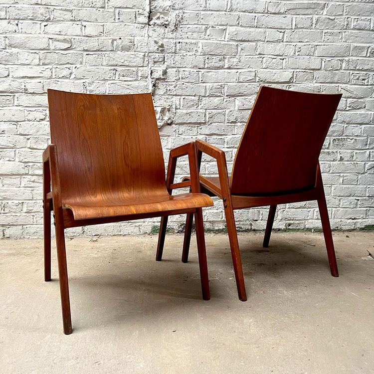 Set di sedie in teak scandinavo