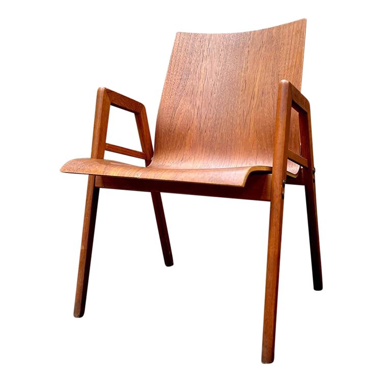 Set di sedie in teak scandinavo