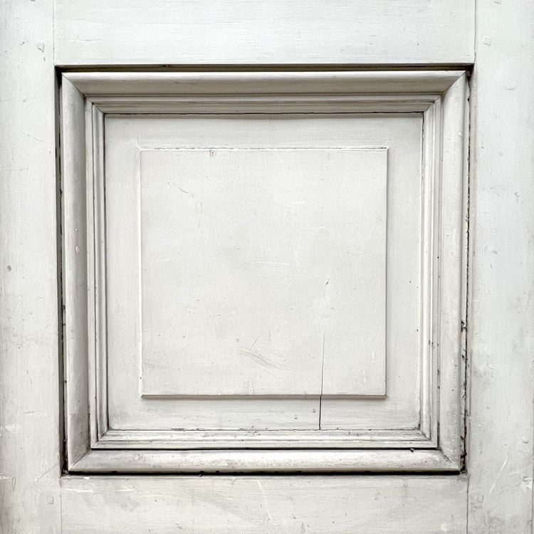 Haussmannian Woodwork With Its Double Door