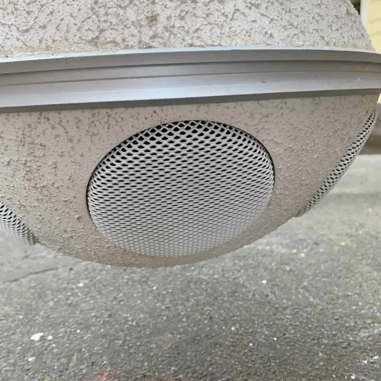 Lustre Années 70 Avec Enceintes Intégrées