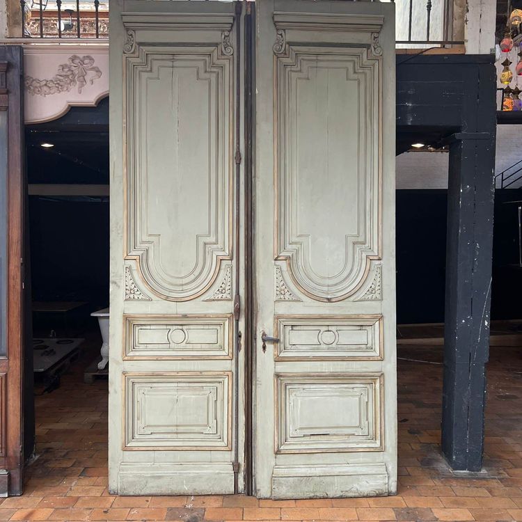 Double Porte Cochère De Style Napoléon III 190x333x12cm