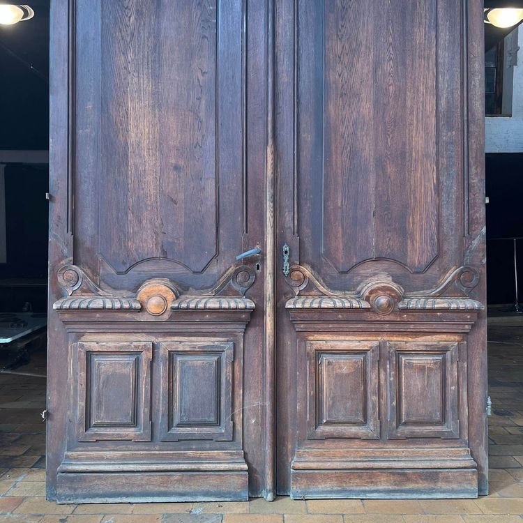 Double Porte Cochère De Style Napoléon III 190x333x12cm