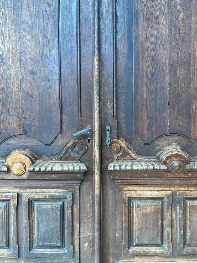 Double Porte Cochère De Style Napoléon III 190x333x12cm