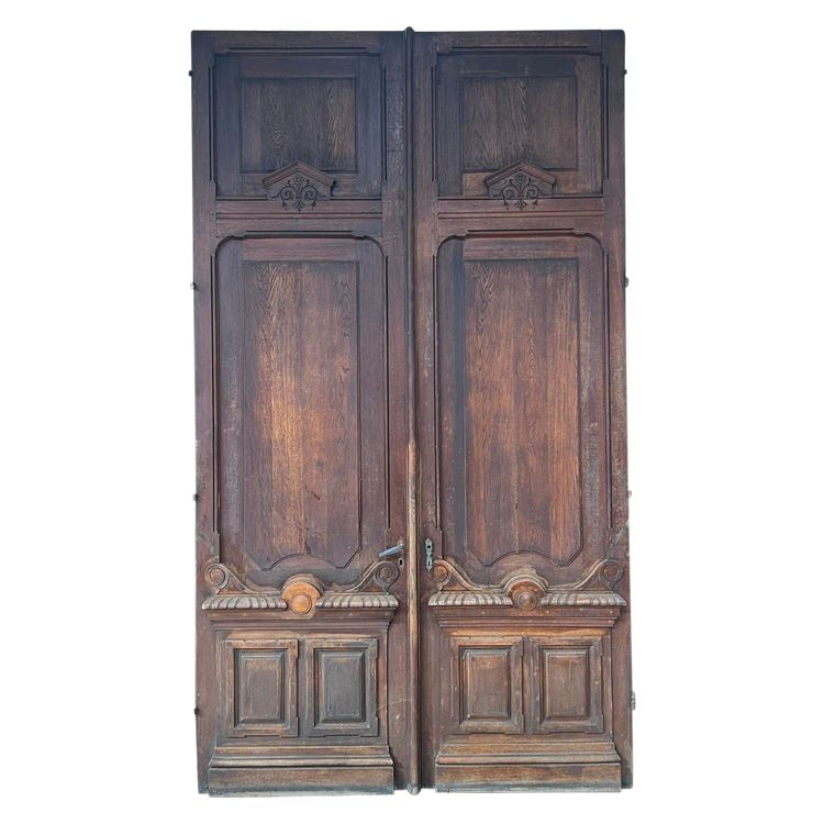 Double Porte Cochère De Style Napoléon III 190x333x12cm