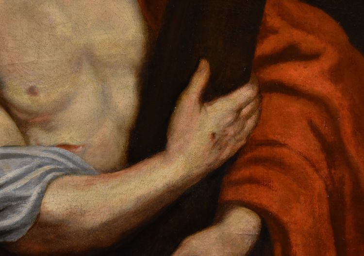 Christus trägt das Kreuz, Anthoon Van Dyck (Antwerpen 1599 - London 1641) Werkstatt