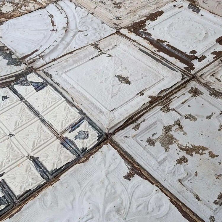 Embossed Sheet Metal Plate 60x60cm Various Patterns