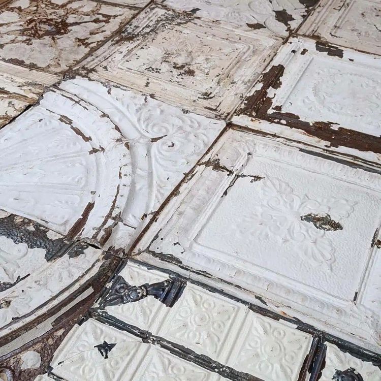 Embossed Sheet Metal Plate 60x60cm Various Patterns