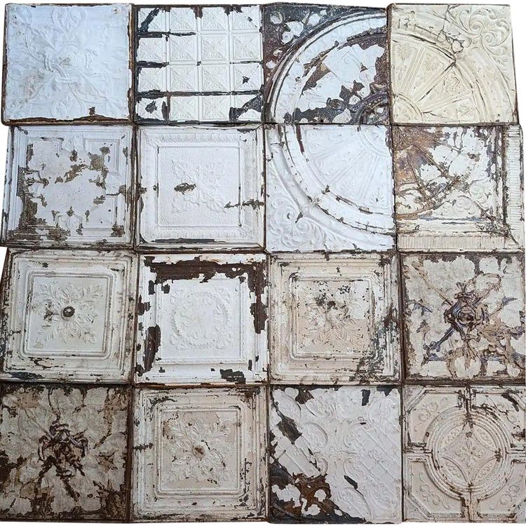 Embossed Sheet Metal Plate 60x60cm Various Patterns
