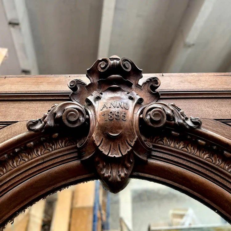 Oak Trumeau