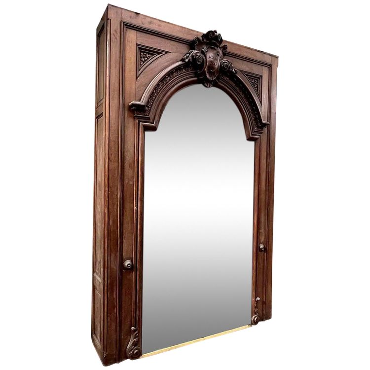 Oak Trumeau