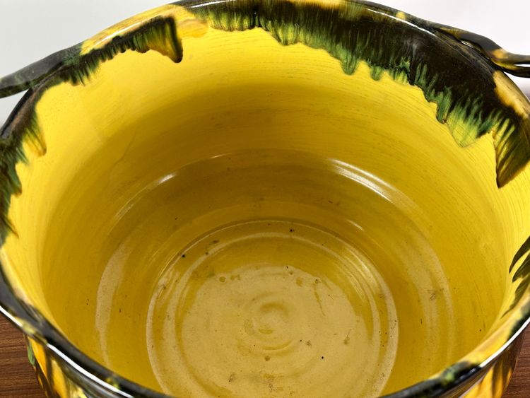 Lavandino in ceramica vintage di André Chaudemanche 1960