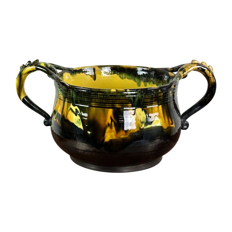 Lavandino in ceramica vintage di André Chaudemanche 1960