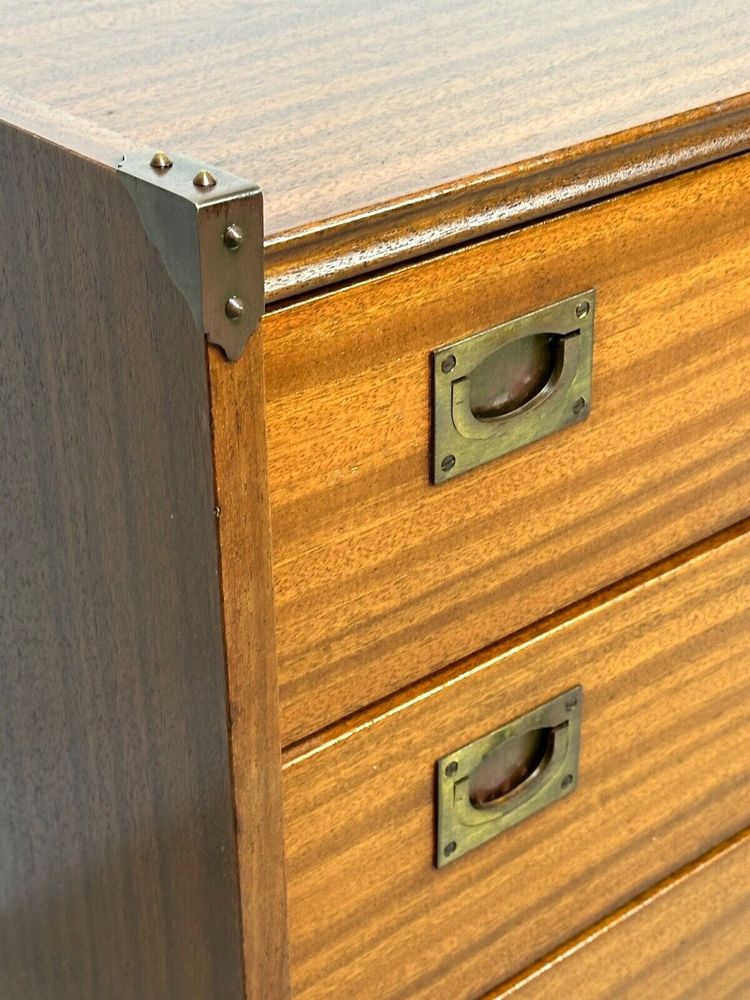 Cassettiera marina in teak impiallacciato Gautier France 1960