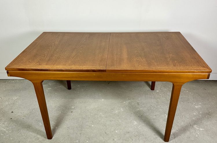 Table extensible de style scandinave en teck par Nathan furniture 1960