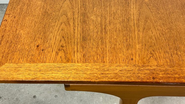 Table extensible de style scandinave en teck par Nathan furniture 1960