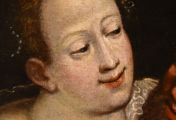 Le Couple Mal Assorti, Ecole Flamande Du XVIIe Siècle