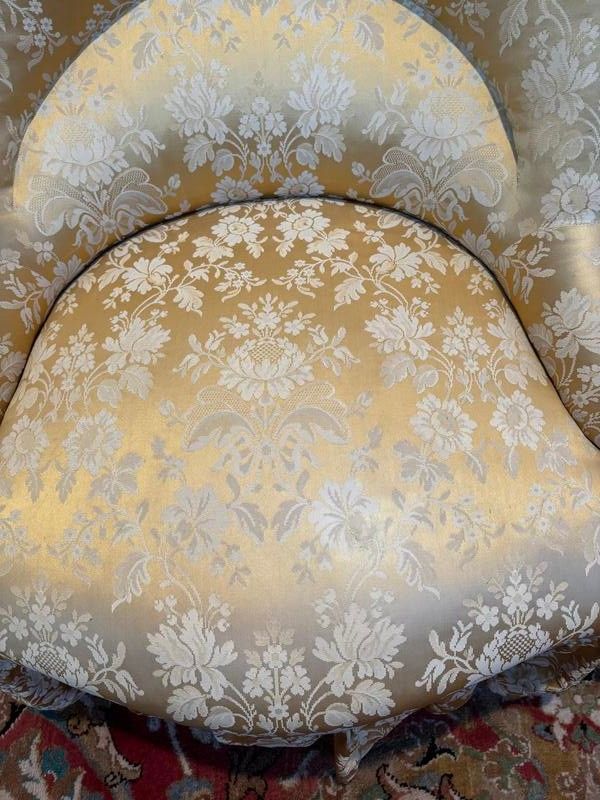 Paire de fauteuils crapaud 