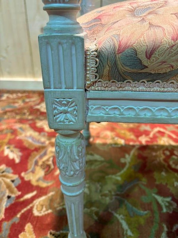 Louis XVI style piano bench