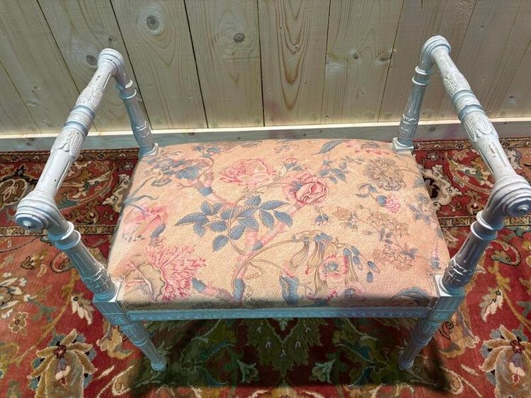 Louis XVI style piano bench