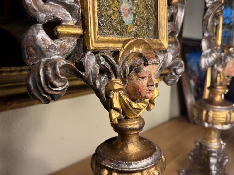 Pair of Italian Reliquary Monstrances - 18th Century