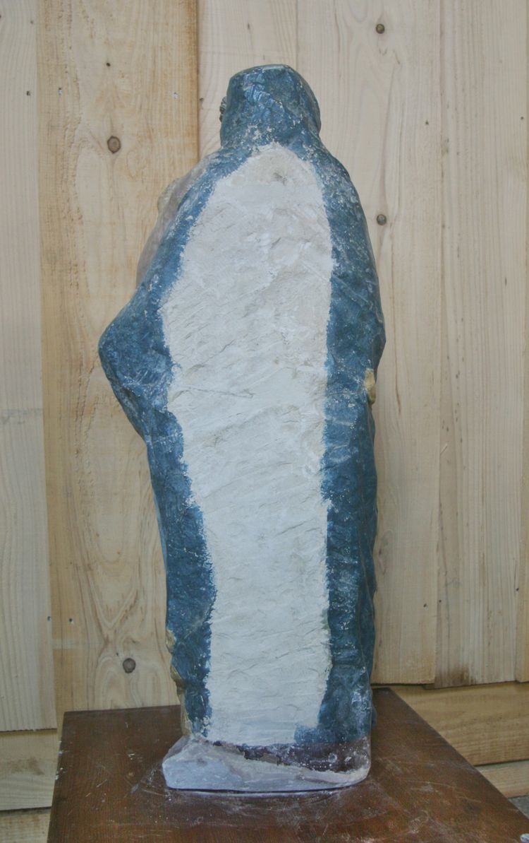 Vergine col Bambino in pietra