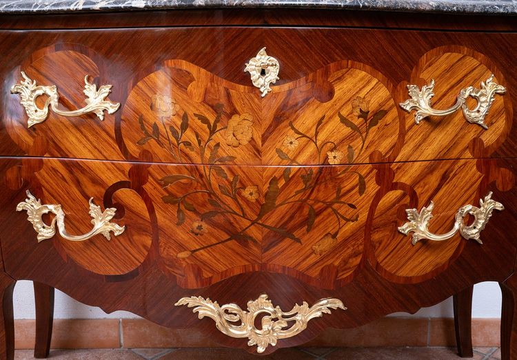 Commode Ancienne Napoléon III, époque XIXe Siècle.