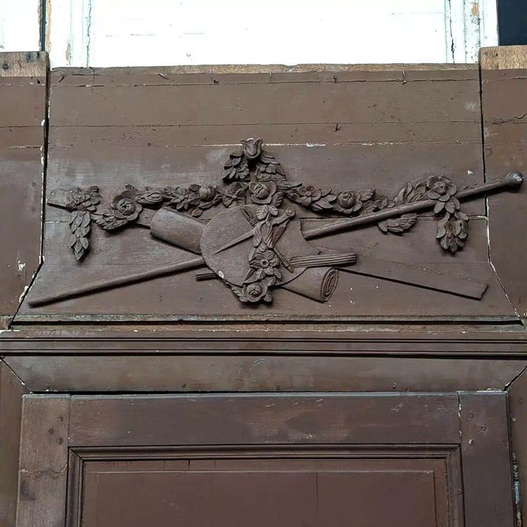 Auvergne woodwork from the 19th century, 14.77 m