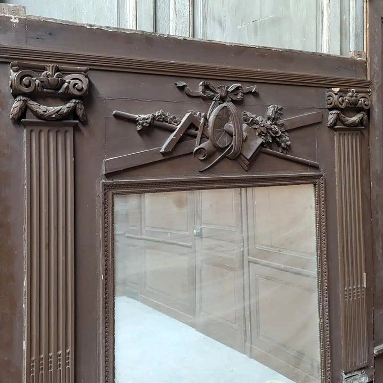 Auvergne woodwork from the 19th century, 14.77 m