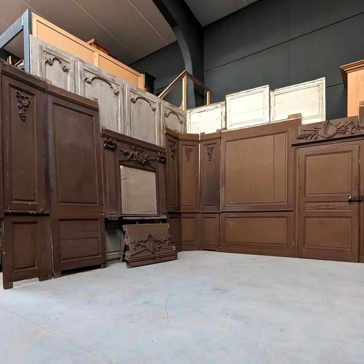 Auvergne woodwork from the 19th century, 14.77 m